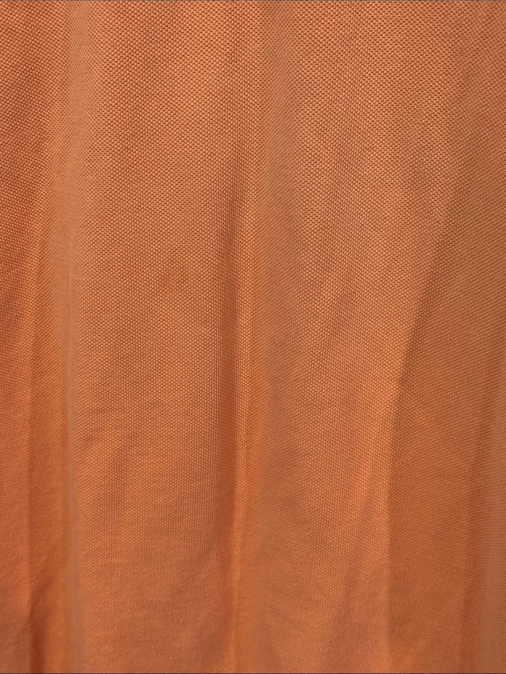 Ralph Lauren Orange Polo Shirt with teal Label